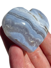 Load image into Gallery viewer, Blue Lace Agate Heart NEW!
