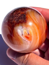 Load image into Gallery viewer, Pink Carnelian Sphere NEW!
