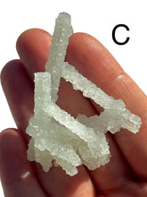 Load image into Gallery viewer, RARE Sugar Prehnite Stalactites / Prehnite After Laumonite NEW!
