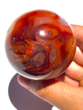 Load image into Gallery viewer, Pink Carnelian Sphere NEW!
