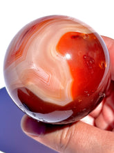 Load image into Gallery viewer, Pink Carnelian Sphere NEW!
