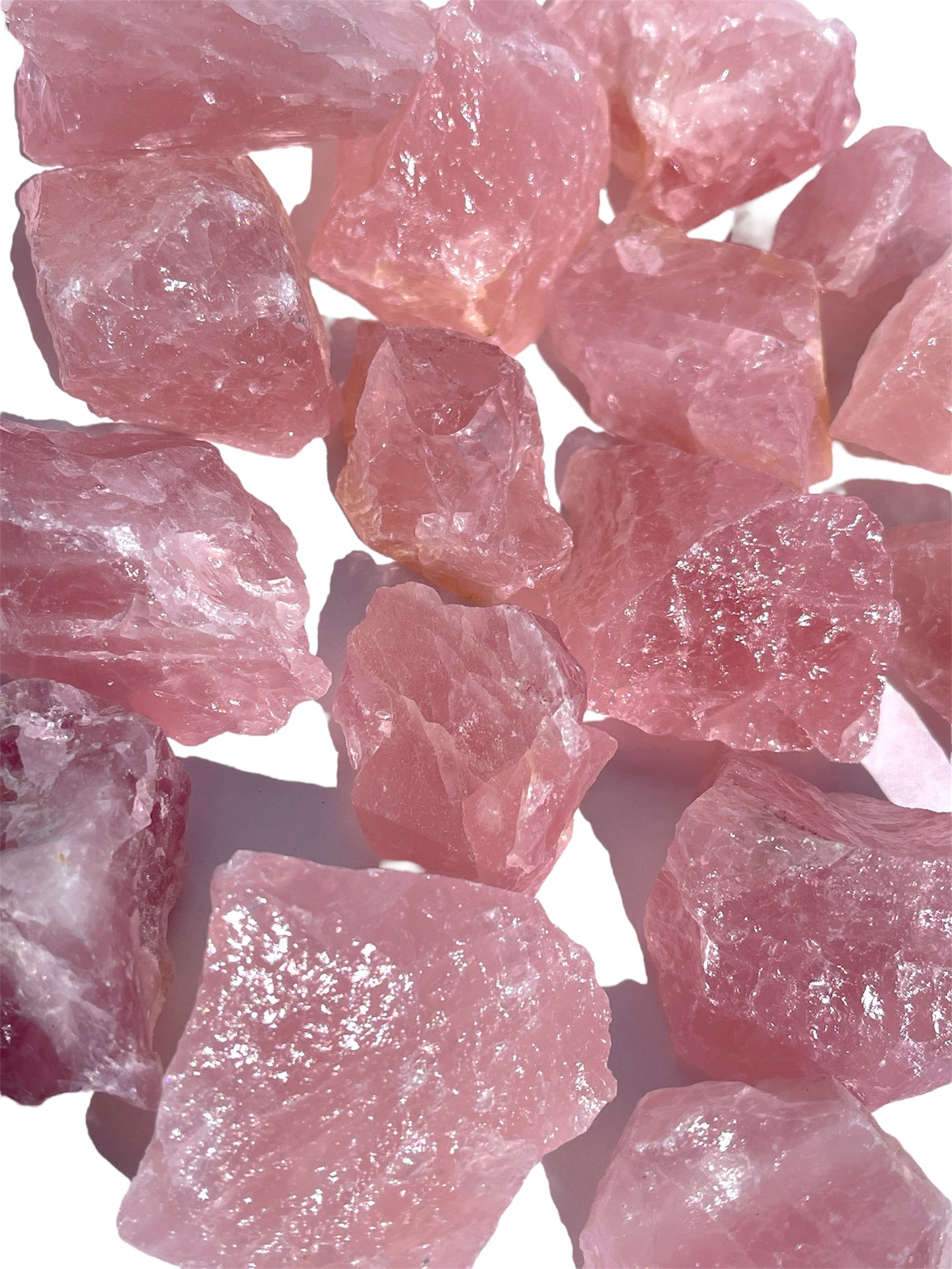 HQ Raw Rose Quartz
