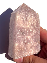 Load image into Gallery viewer, Imperfect Pink Amethyst Tower NEW!
