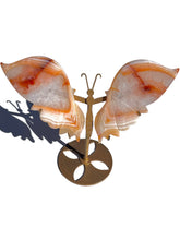 Load image into Gallery viewer, Imperfect Carnelian Standing Butterfly NEW!
