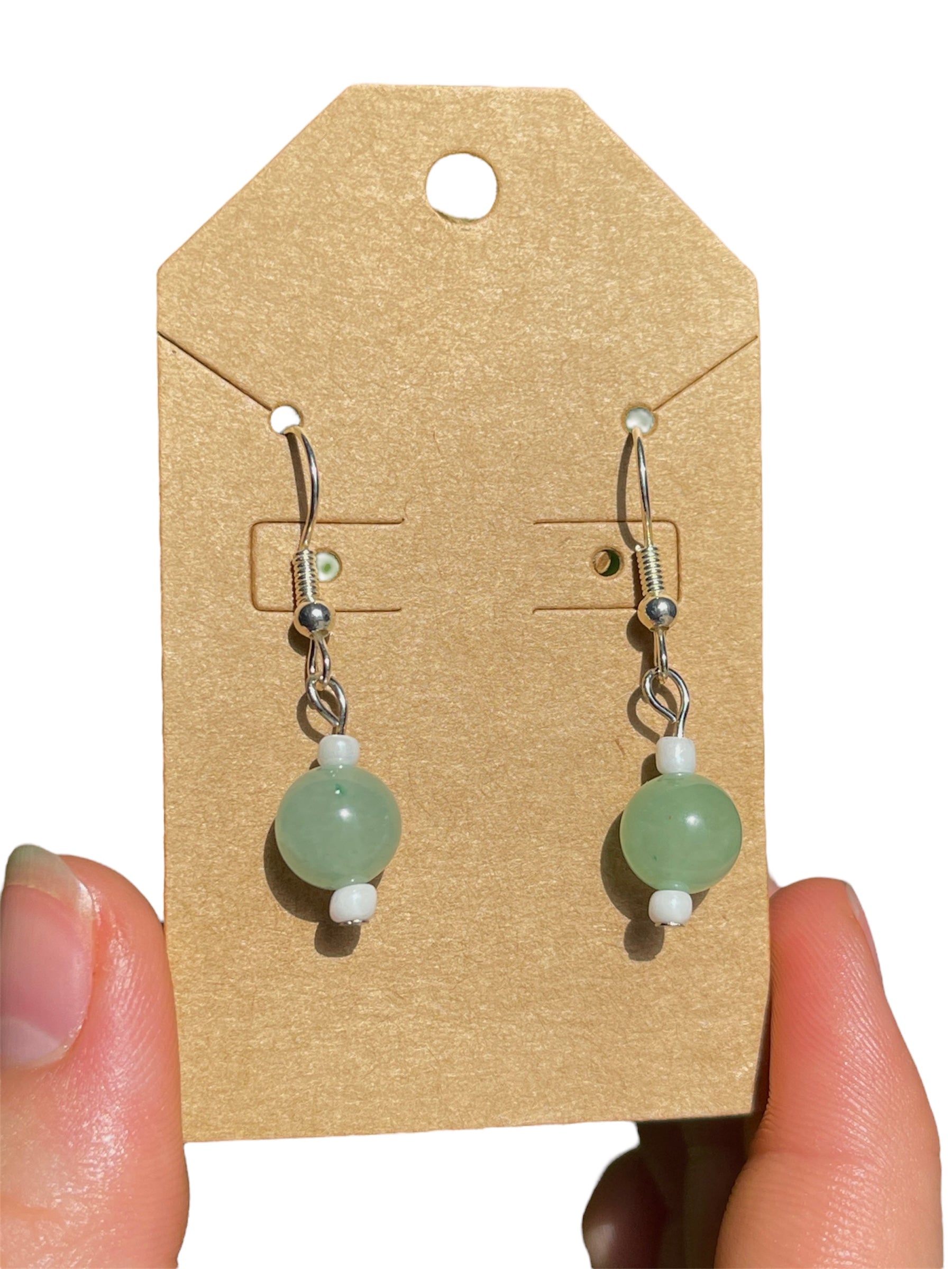 Green Aventurine Earrings