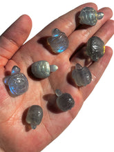 Load image into Gallery viewer, Labradorite Turtles, Hand Carved, Grade A NEW!
