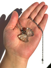 Load image into Gallery viewer, Fluorite Butterfly Necklace NEW!
