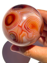 Load image into Gallery viewer, Pink Carnelian Sphere NEW!
