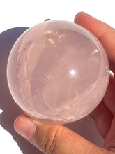 Load image into Gallery viewer, Rose Quartz Sphere NEW!
