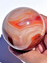 Load image into Gallery viewer, Pink Carnelian Sphere NEW!
