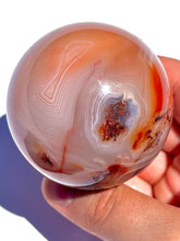 Load image into Gallery viewer, Pink Carnelian Sphere NEW!
