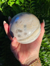 Load image into Gallery viewer, XXL Pastel Ocean Jasper Sphere
