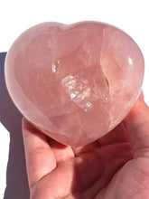 Load image into Gallery viewer, Large Star Rose Quartz Heart NEW!
