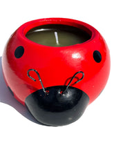Load image into Gallery viewer, Handmade Ladybug Candle NEW!
