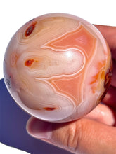 Load image into Gallery viewer, Pink Carnelian Sphere NEW!
