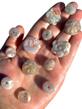 Load image into Gallery viewer, Mini Flower Agate Carvings NEW!

