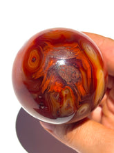 Load image into Gallery viewer, Pink Carnelian Sphere NEW!
