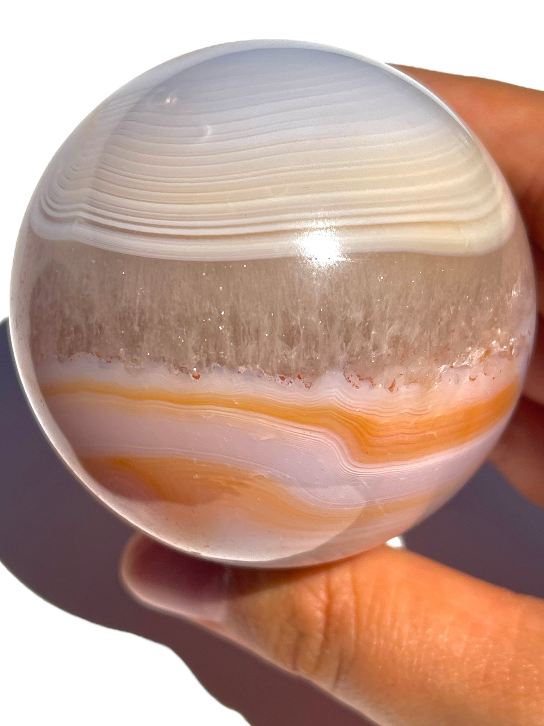 Pink Carnelian Sphere NEW!