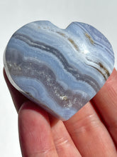 Load image into Gallery viewer, Blue Lace Agate Heart NEW!
