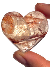 Load image into Gallery viewer, Imperfect Fire Quartz Heart NEW!
