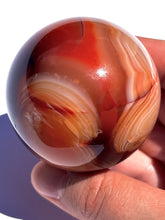 Load image into Gallery viewer, Pink Carnelian Sphere NEW!
