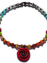 Load image into Gallery viewer, Whimsical Catseye Spiral Necklace NEW!
