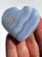 Load image into Gallery viewer, Blue Lace Agate Heart NEW!
