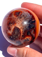 Load image into Gallery viewer, Pink Carnelian Sphere NEW!
