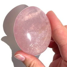 Load image into Gallery viewer, ⊹ Star Rose Quartz Palmstone ⊹ Choose Your Own ⊹ NEW!
