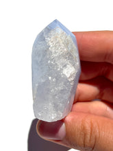 Load image into Gallery viewer, Druzy Blue Lace Agate Tower NEW!
