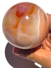 Load image into Gallery viewer, Pink Carnelian Sphere NEW!
