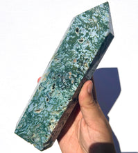 Load image into Gallery viewer, ⊹ XXL Moss Agate Tower ⊹ Choose Your Own ⊹ NEW!
