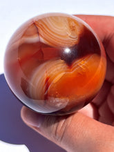 Load image into Gallery viewer, Pink Carnelian Sphere NEW!
