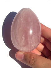 Load image into Gallery viewer, Star Rose Quartz Egg NEW!
