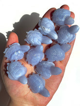 Load image into Gallery viewer, Blue Lace Agate Turtles
