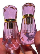 Load image into Gallery viewer, Faceted Glass Perfume Bottles NEW!
