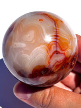 Load image into Gallery viewer, Pink Carnelian Sphere NEW!
