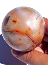 Load image into Gallery viewer, Pink Carnelian Sphere NEW!
