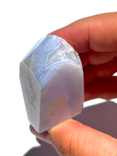 Load image into Gallery viewer, Druzy Blue Lace Agate Tower NEW!
