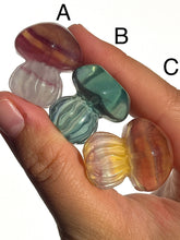 Load image into Gallery viewer, Jellyfish Fluorite Carvings, Choose Your Own
