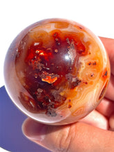 Load image into Gallery viewer, Pink Carnelian Sphere NEW!
