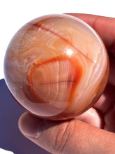 Load image into Gallery viewer, Pink Carnelian Sphere NEW!
