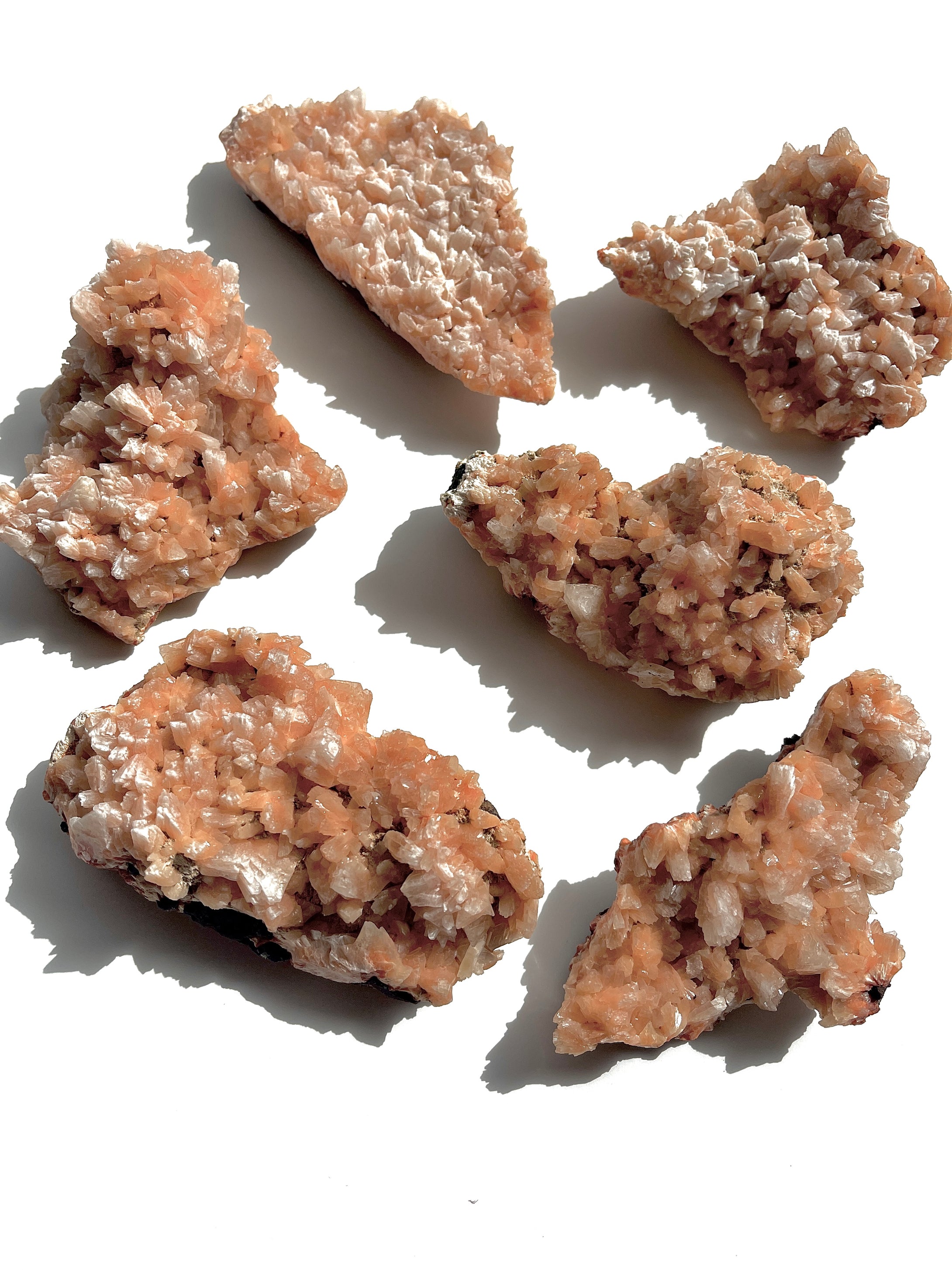 Peachy Heulendite Clusters, Choose Your Own