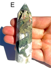Load image into Gallery viewer, Moss Agate Towers, Choose Your Own NEW!
