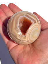 Load image into Gallery viewer, Pink Carnelian Druzy Sphere NEW!

