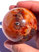 Load image into Gallery viewer, Pink Carnelian Sphere NEW!
