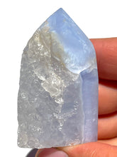 Load image into Gallery viewer, Druzy Blue Lace Agate Tower NEW!
