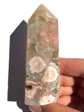 Load image into Gallery viewer, Imperfect Flower Agate Tower NEW!
