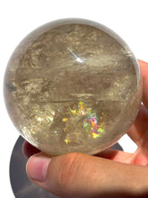 Load image into Gallery viewer, Large Rainbowy Citrine Sphere NEW!
