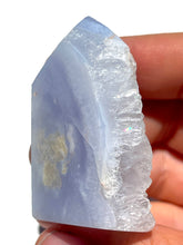 Load image into Gallery viewer, Druzy Blue Lace Agate Tower NEW!
